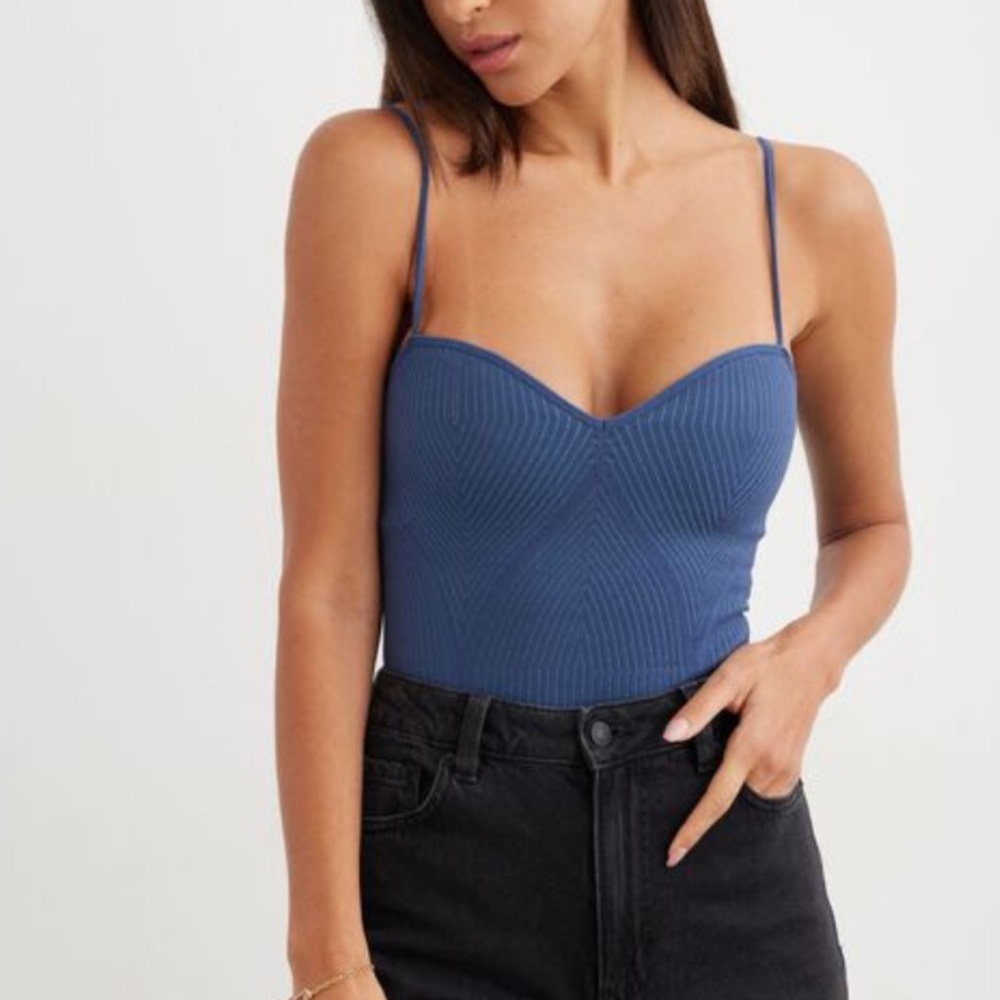 Dynamite Navy Bodysuit